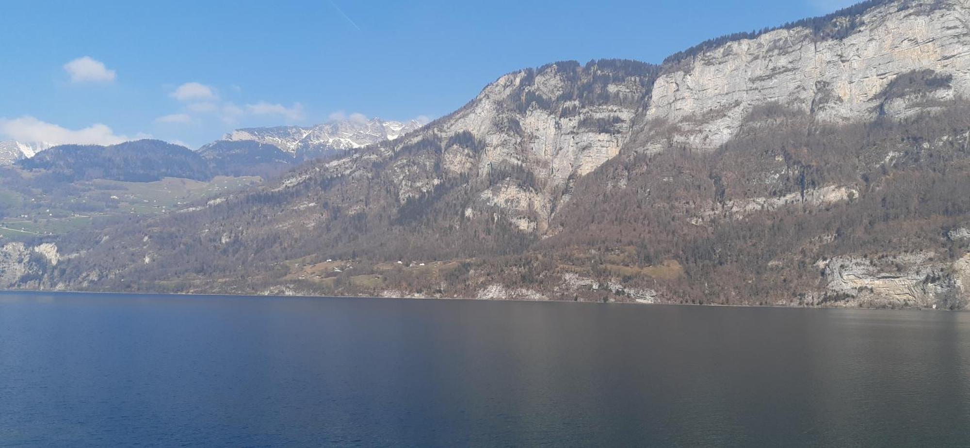 Apartment Panorama Am Walensee In Neubau-Villa Obstalden Екстериор снимка