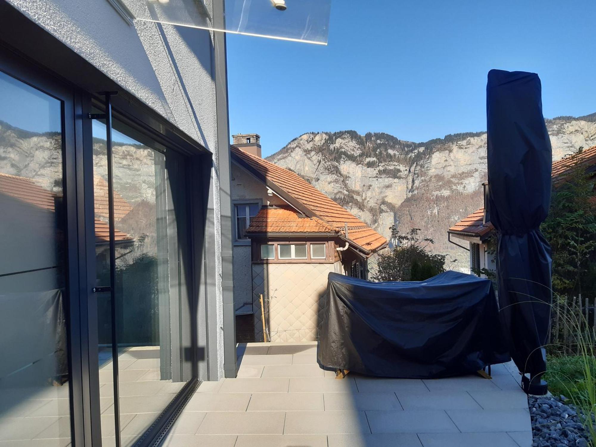 Apartment Panorama Am Walensee In Neubau-Villa Obstalden Екстериор снимка